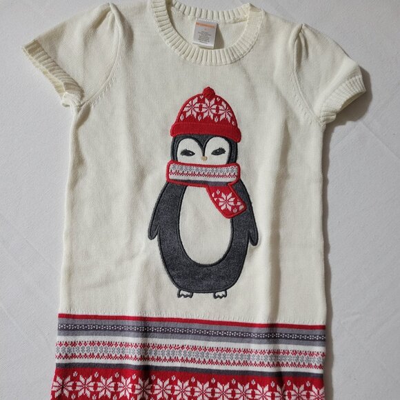 Gymboree Outlet NWT size 4 Penguin Sweater Dress. Located A21 - Picture 2 of 4